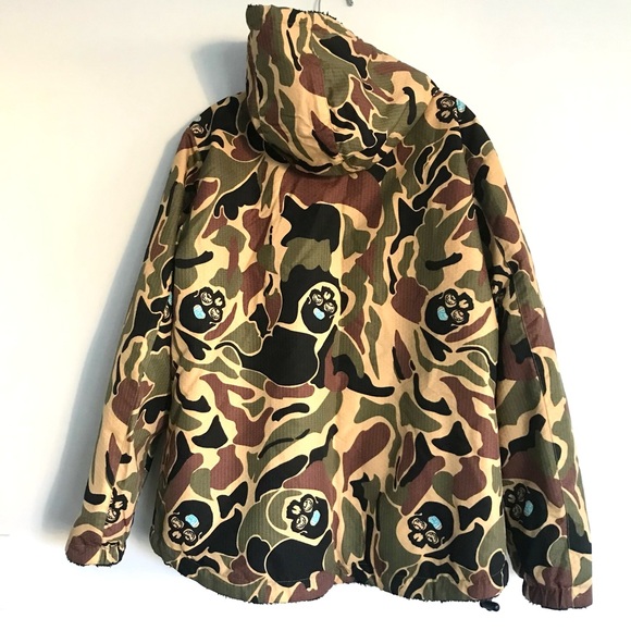 DEVIL NUT Camo Hooded Jacket - Picture 2 of 10